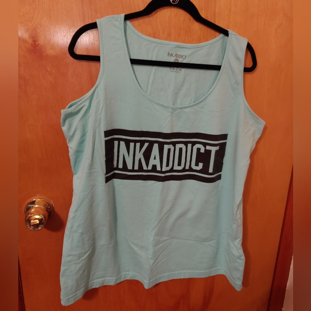 Ink Addict Women's Plus Tank 2XL